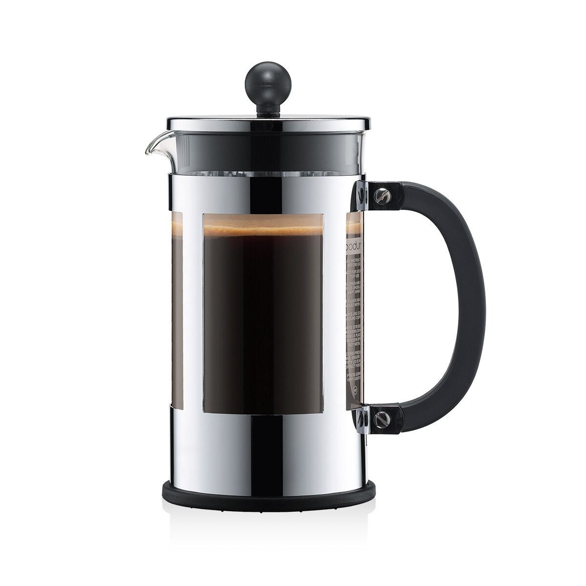 Bodum Kenya Zaparzacz do kawy French Press 1L /8 filiżanek stal szlachetna/szkło/tworzywo