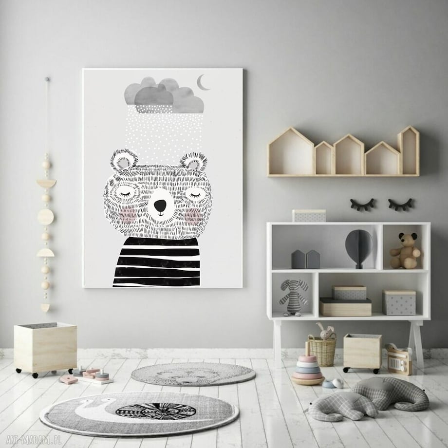 Poster Story, Plakat, Obraz - Uwielbiam Śnieg, wymiary 42 x 60 cm