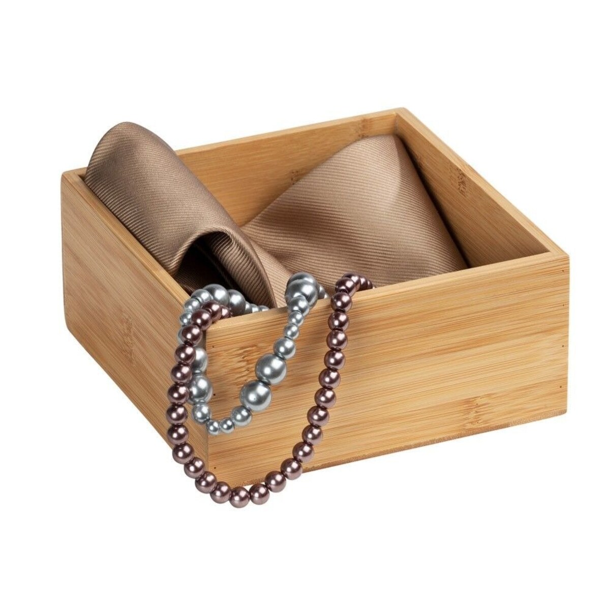 Organizer łazienkowy TERRA, rozmiar M, bambus, WENKO