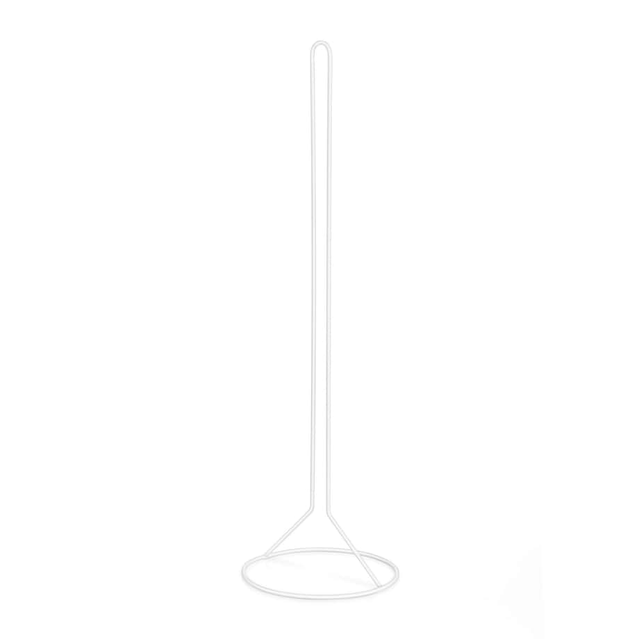 Stojak na papier toaletowy Rayen - 50 cm, Biały