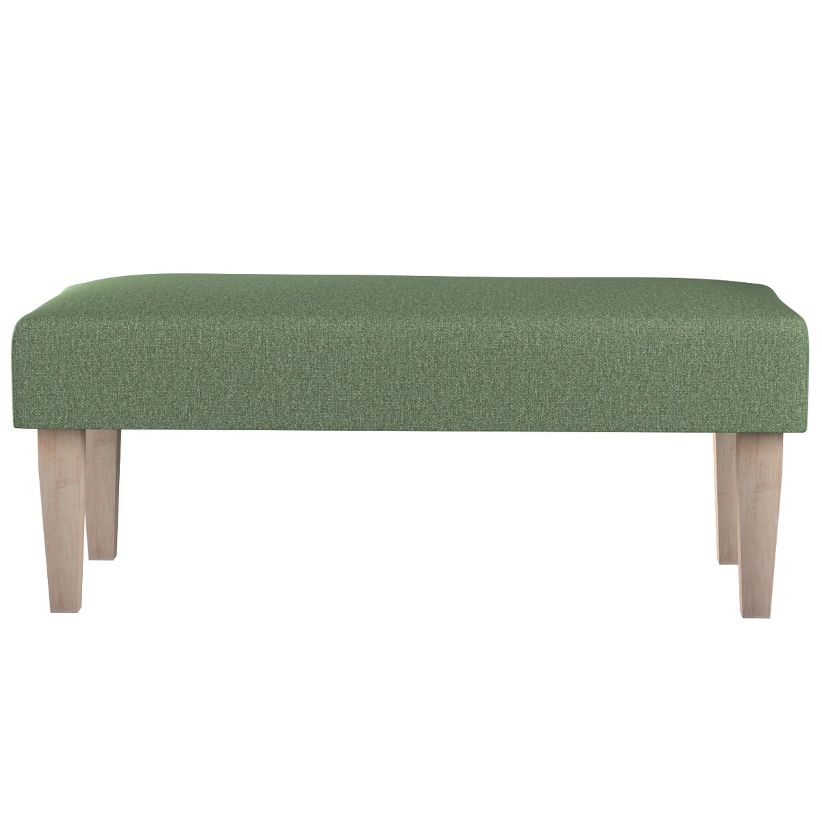 Ławka, zielony melanż, 100 x 40 x 40 cm, Amsterdam