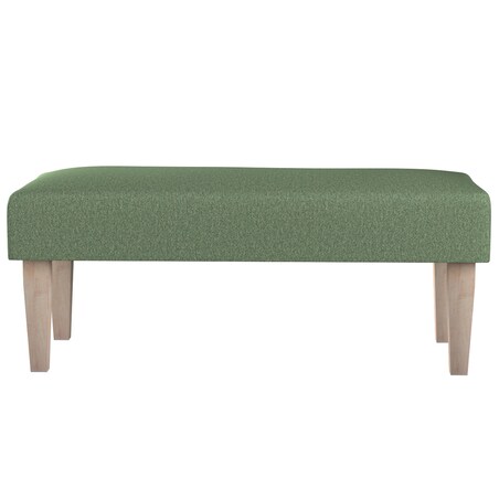 Ławka, zielony melanż, 100 x 40 x 40 cm, Amsterdam