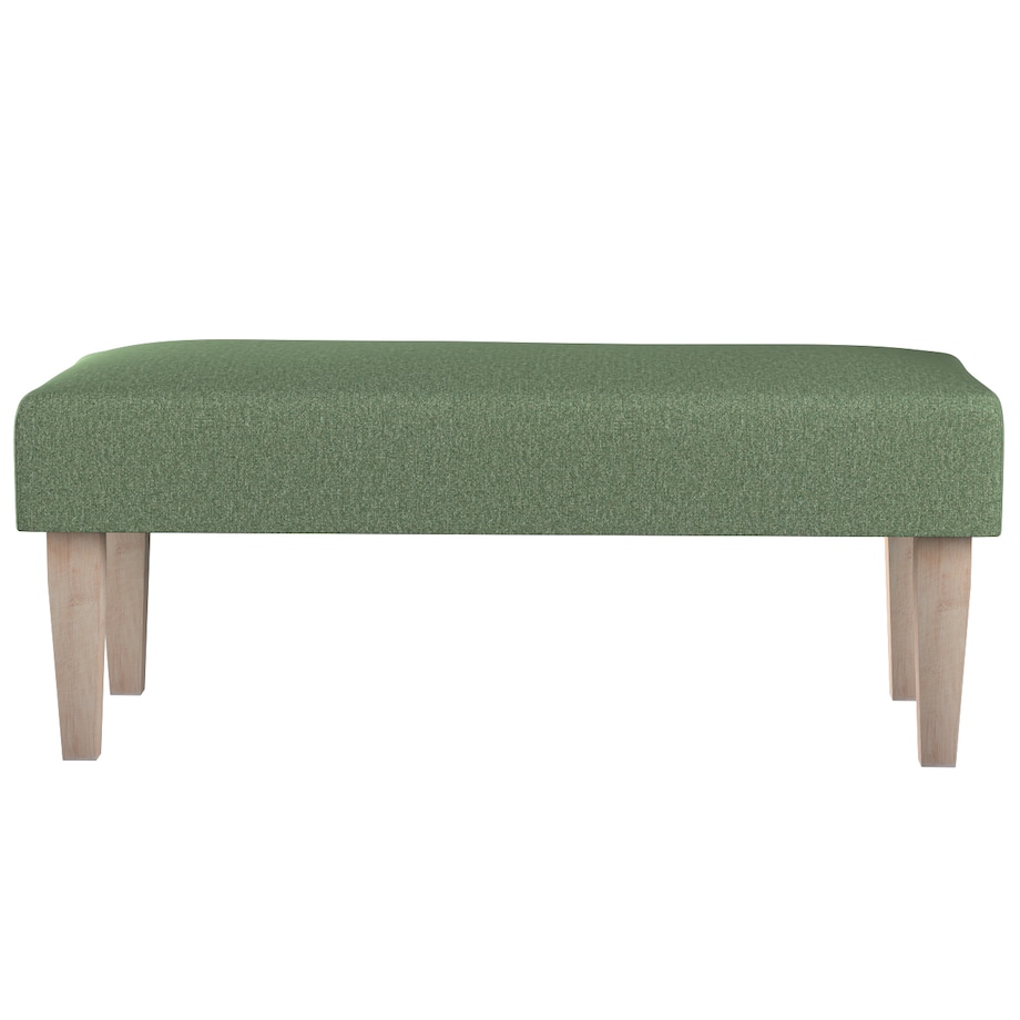 Ławka, zielony melanż, 100 x 40 x 40 cm, Amsterdam