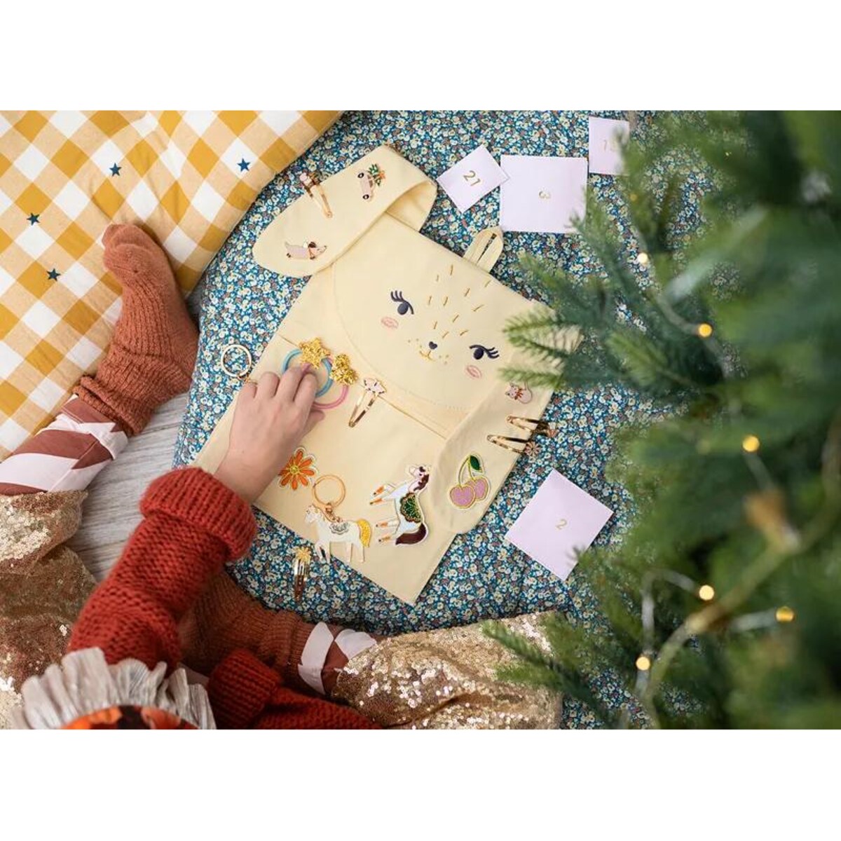 Kalendarz adwentowy Organizer Królik