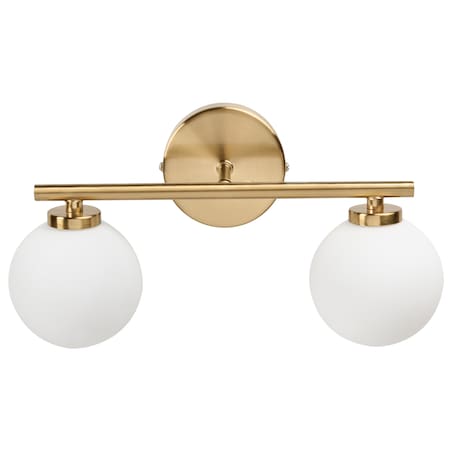 Lampa ścienna GIJOU Mosiężny Metal