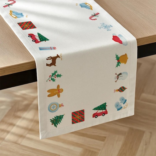 Bieżnik - minimalistyczne święta - 40x250