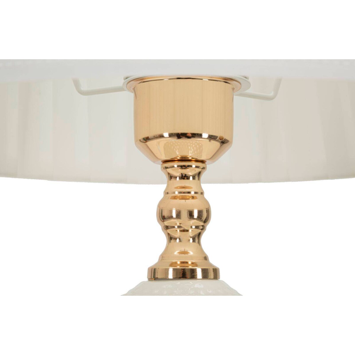 Lampa stołowa z ozdobną bazą CASERTA, 57 cm