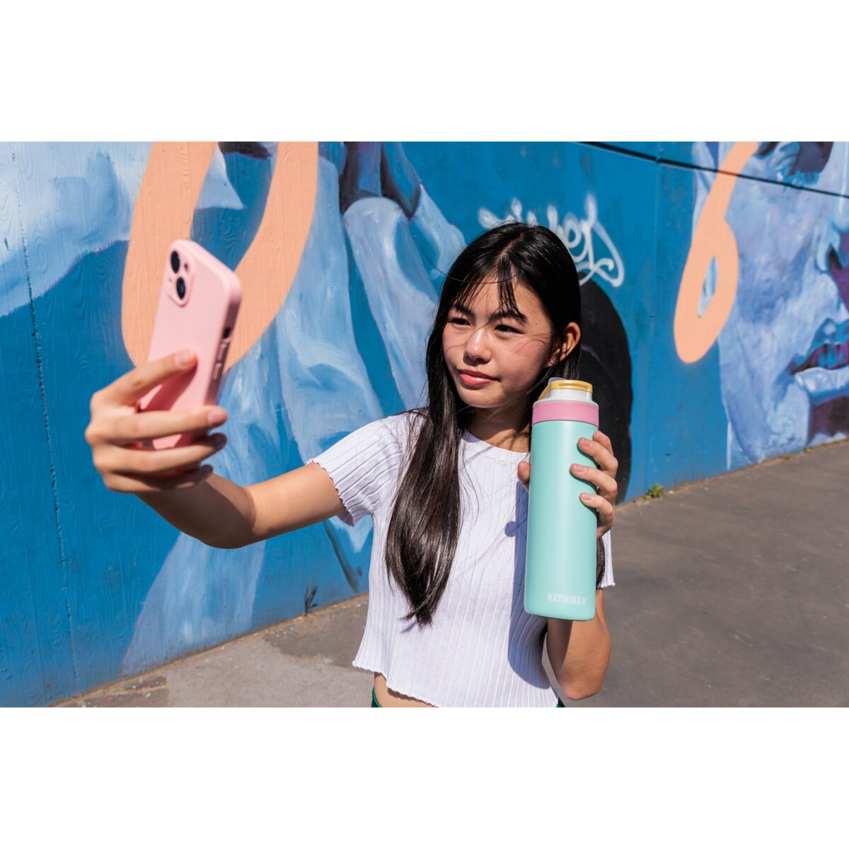 Butelka termiczna termos Lagoon Insulated 600 ml - Ice Pop