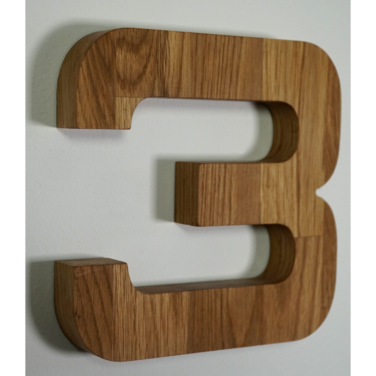 Drewniany zegar ścienny dębowy EKO 130cm