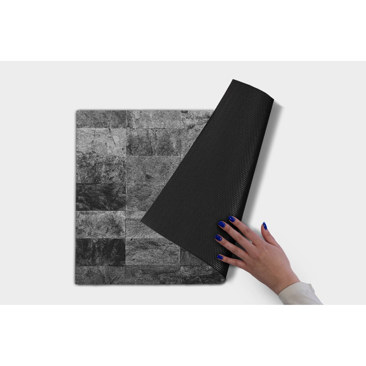 Wycieraczka zewnętrzna Marmurowe płytki 60x40cm