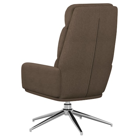 vidaXL Fotel, kolor taupe, obity tkaniną
