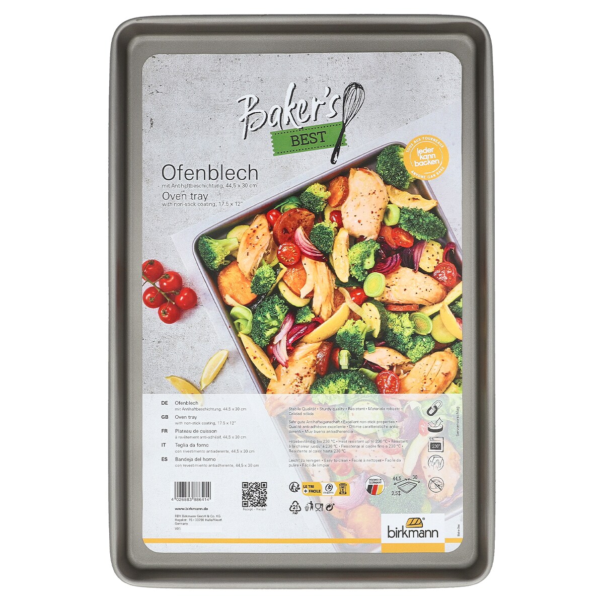 Blacha do pieczenia XL 44,5 x 30 cm Baker`s Best