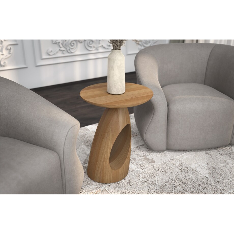 Stolik drewniany różne kolory Island, lakier naturalny