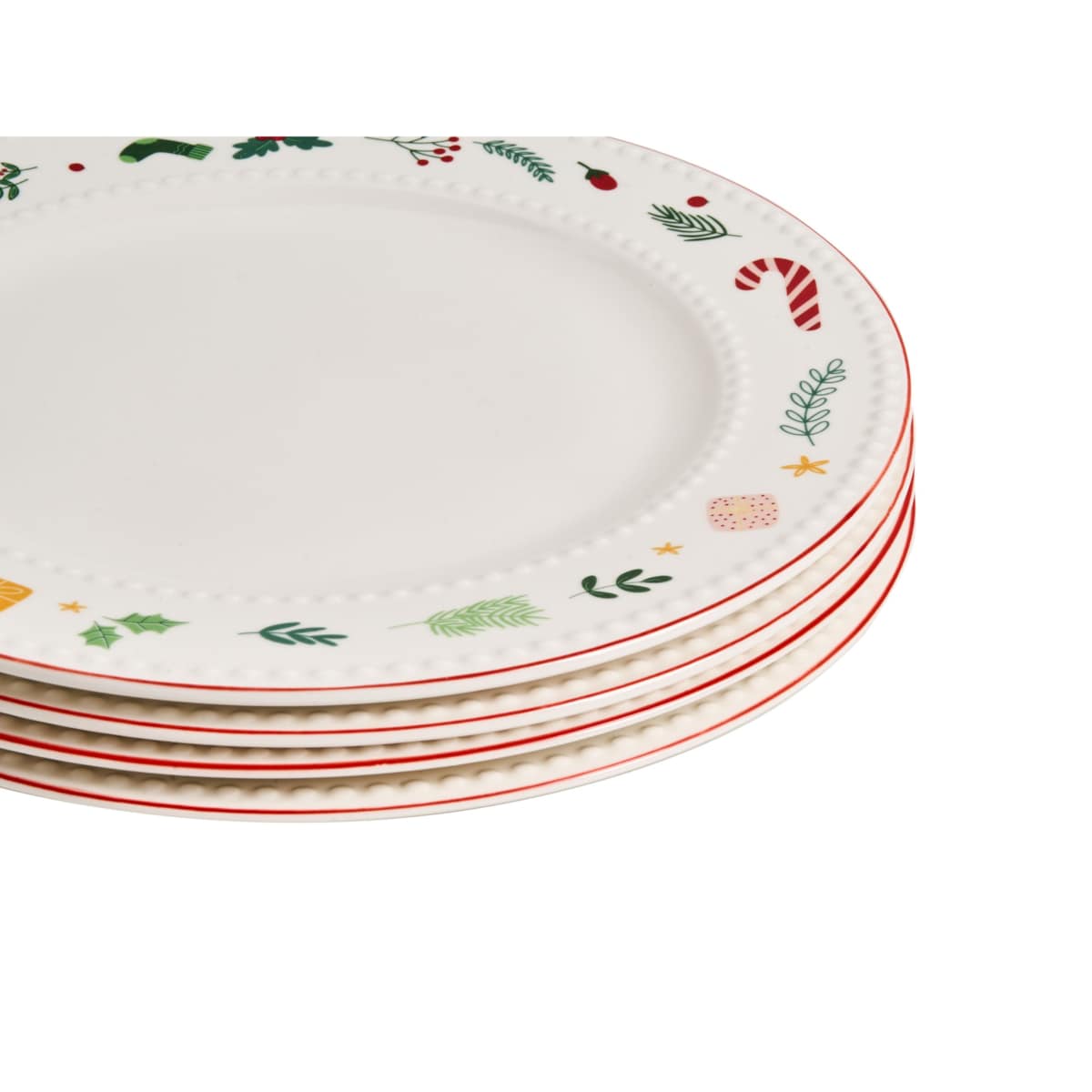 Zastawa stołowa 12-częściowa SAFFRON Porcelana Biały