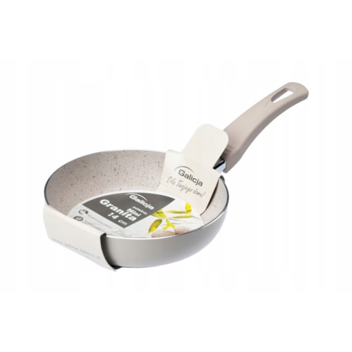 PATELNIA MAŁA 14 cm GRANITA patelka poręczna na jajko placek omlet