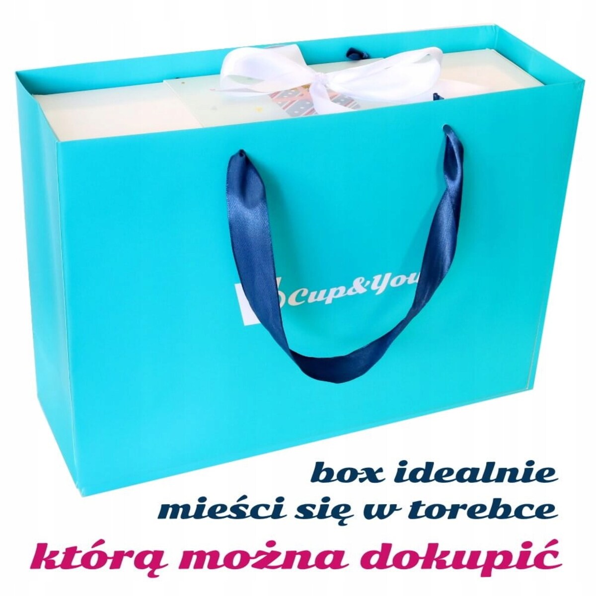 Najlepszy URODZINOWY GIFTBOX z herbatą smakową mix i ozdobnym kubkiem gift