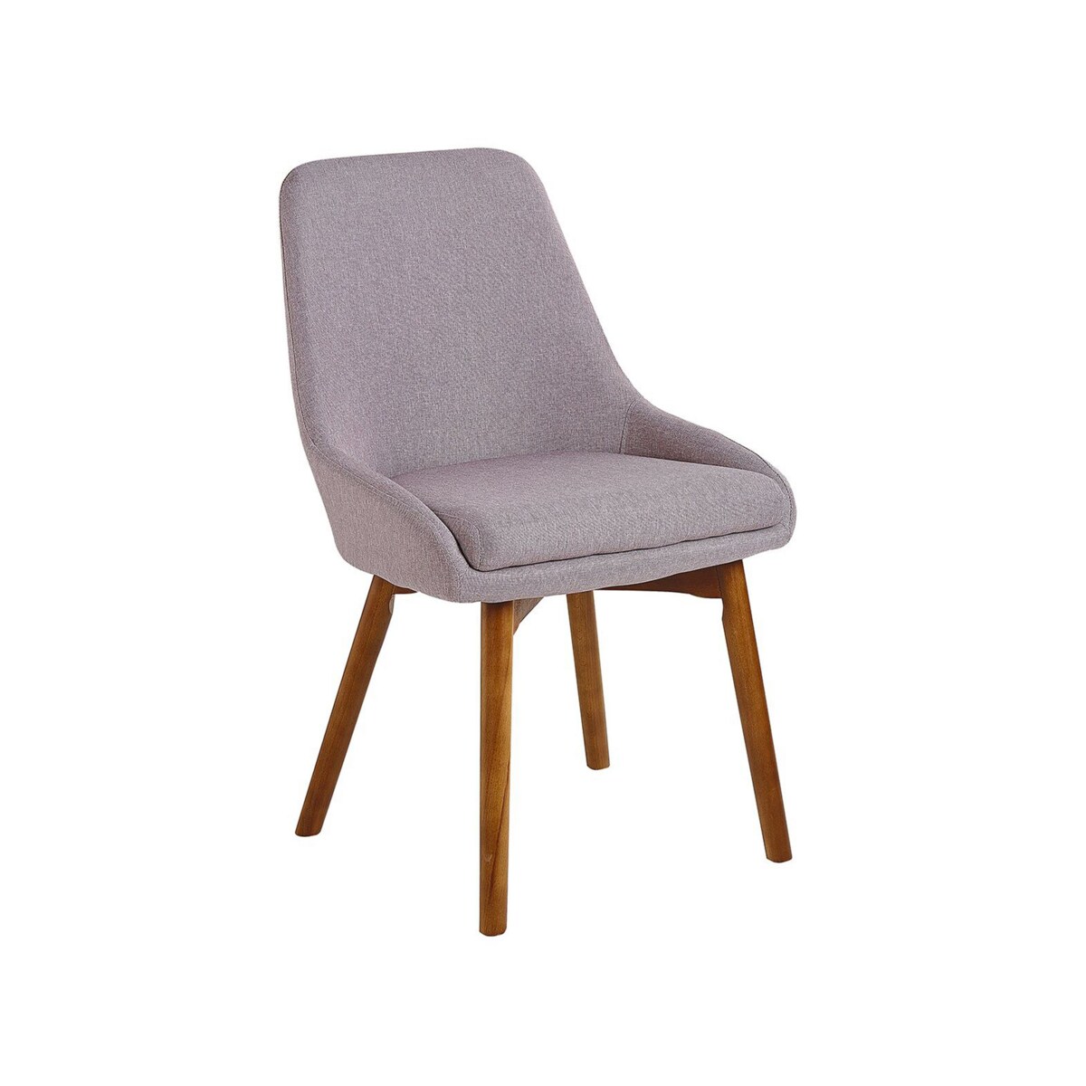 Zestaw 2 krzeseł do jadalni beżowoszary MELFORT