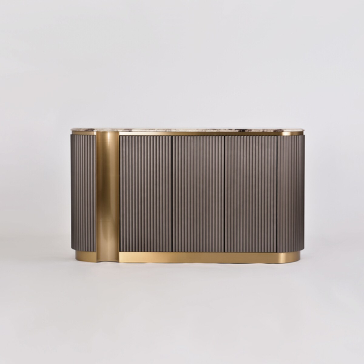 Komoda złota Nutris Glamour Premium 158x40x88