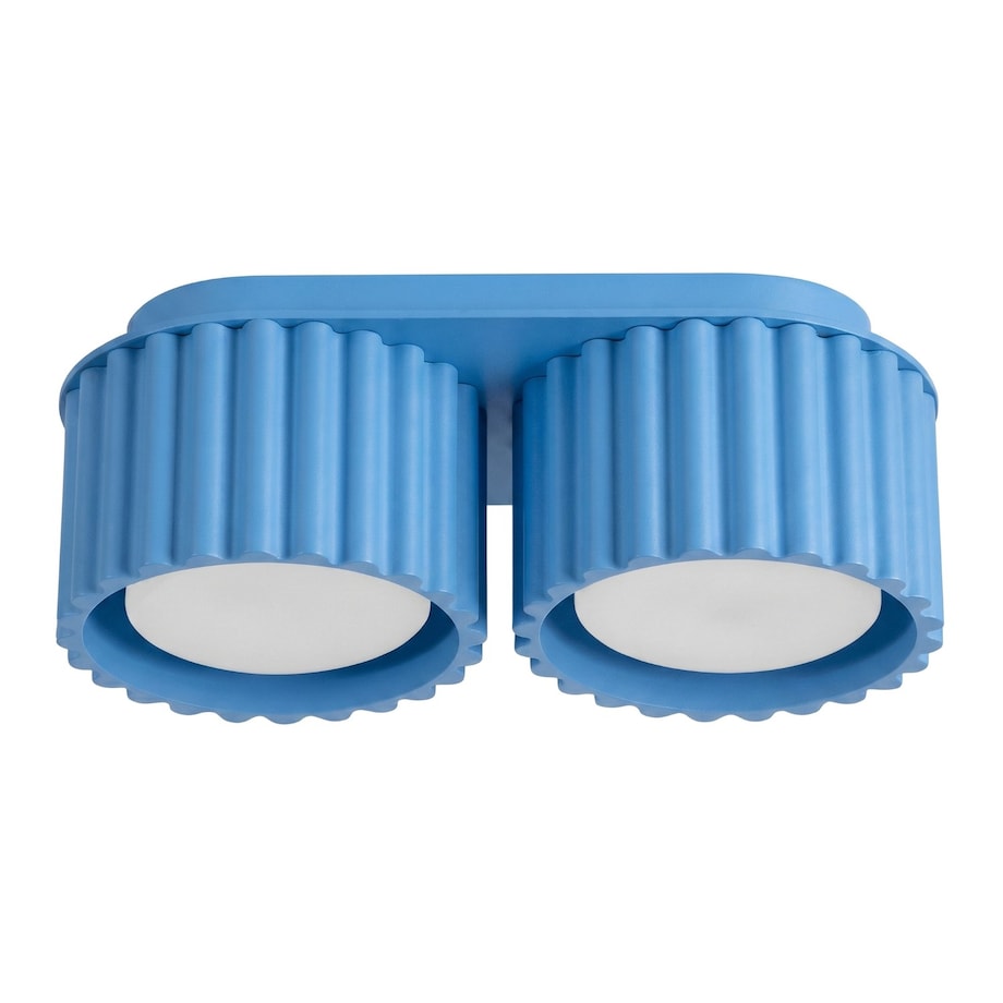 Plafon AURA 2 błękitny Gx53