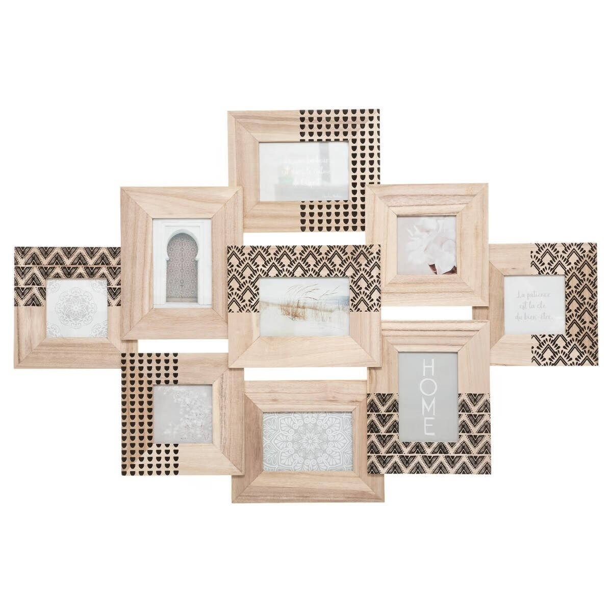 Multiramka na zdjęcia Emile, na 9 fotografii, 89,6 x 61 cm