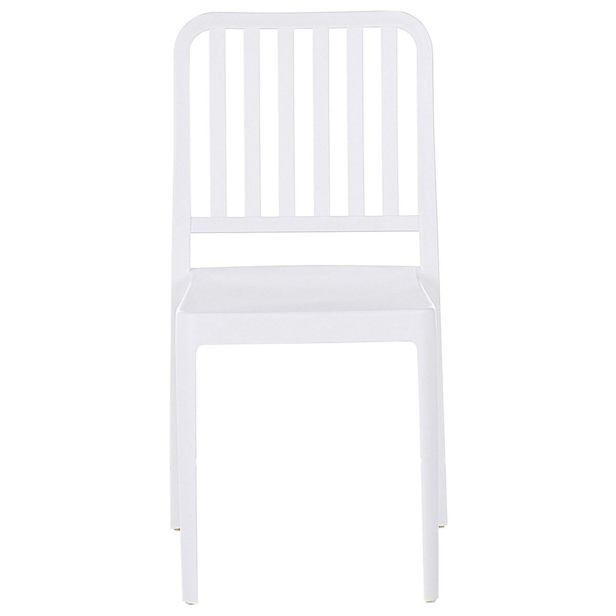 Zestaw 2 krzeseł ogrodowych biały SERSALE