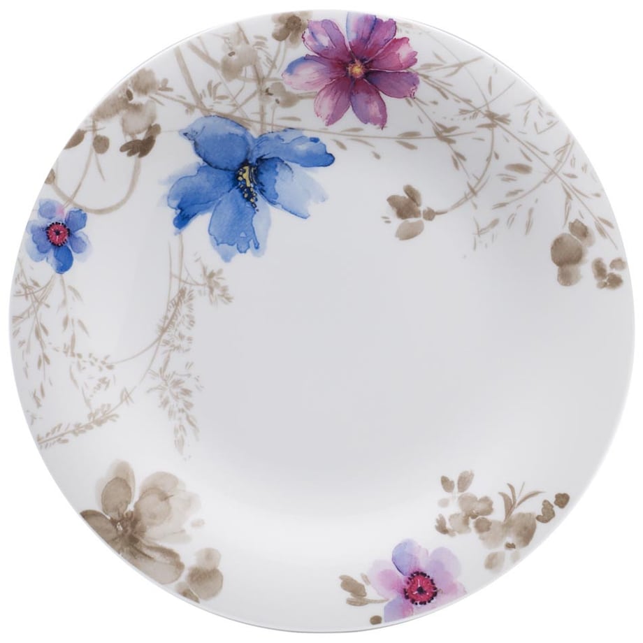 Talerz obiadowy Mariefleur Gris, 27 cm, Villeroy & Boch