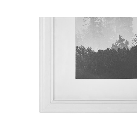 Galeria ścienna krajobrazy 6 ramek biała ZINIARE