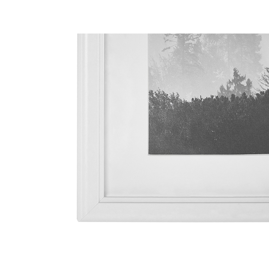 Galeria ścienna krajobrazy 6 ramek biała ZINIARE