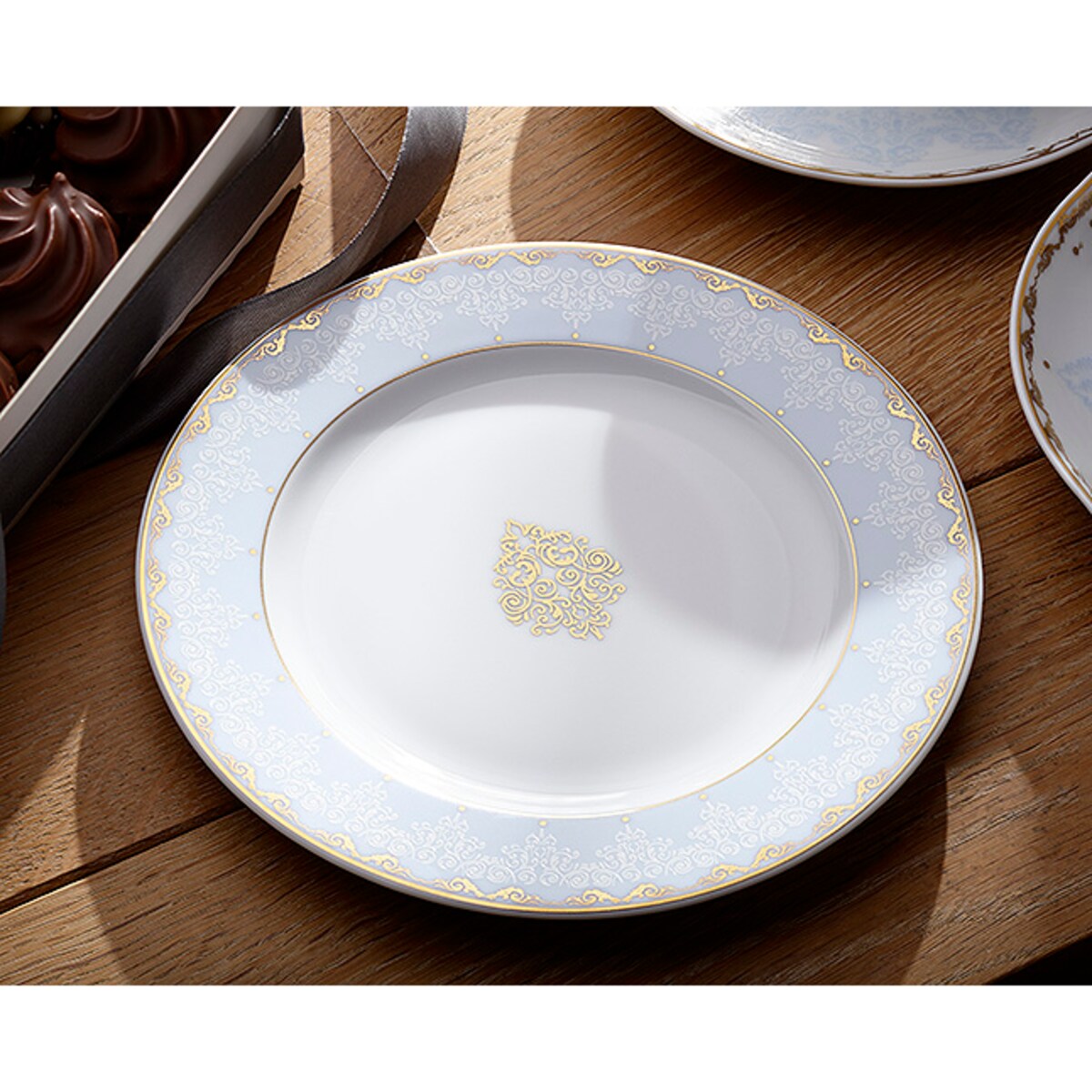 Garnitur do kawy dla 6 osób 22 el. Astra Królewski Błękit G684