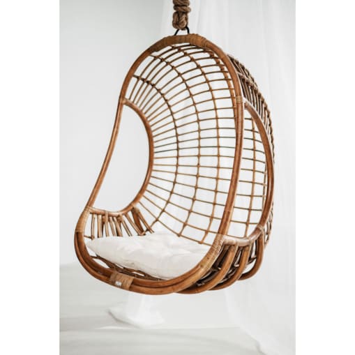 FOTEL WISZĄCY HUGO CIEMNY