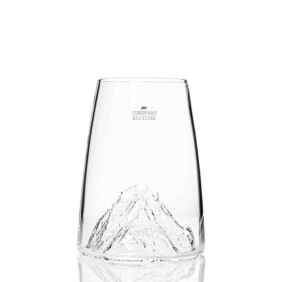 Szklanka Long Drink - Topographic - Jungfrau