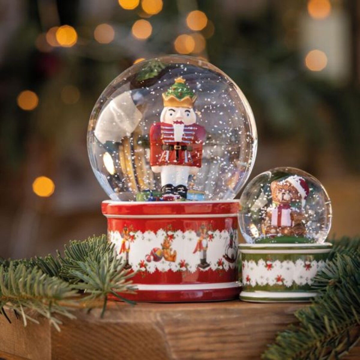 Kula śnieżna L Dziadek do orzechów edycja 2021 Christmas Toys, 13 x 17 cm, Villeroy & Boch