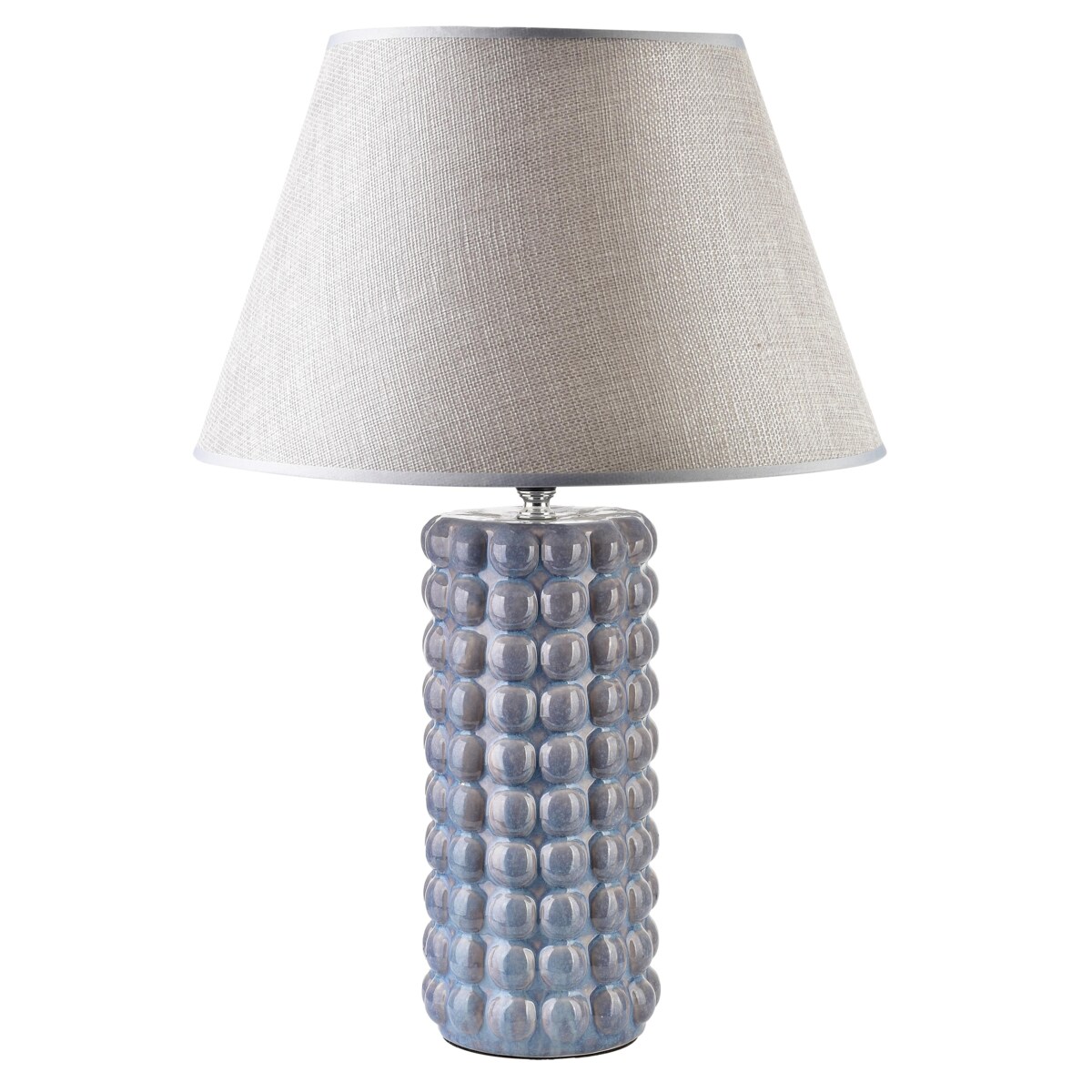 LETI GREY Lampa stołowa 11x11x50cm