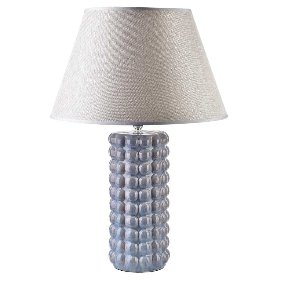 LETI GREY Lampa stołowa 11x11x50cm