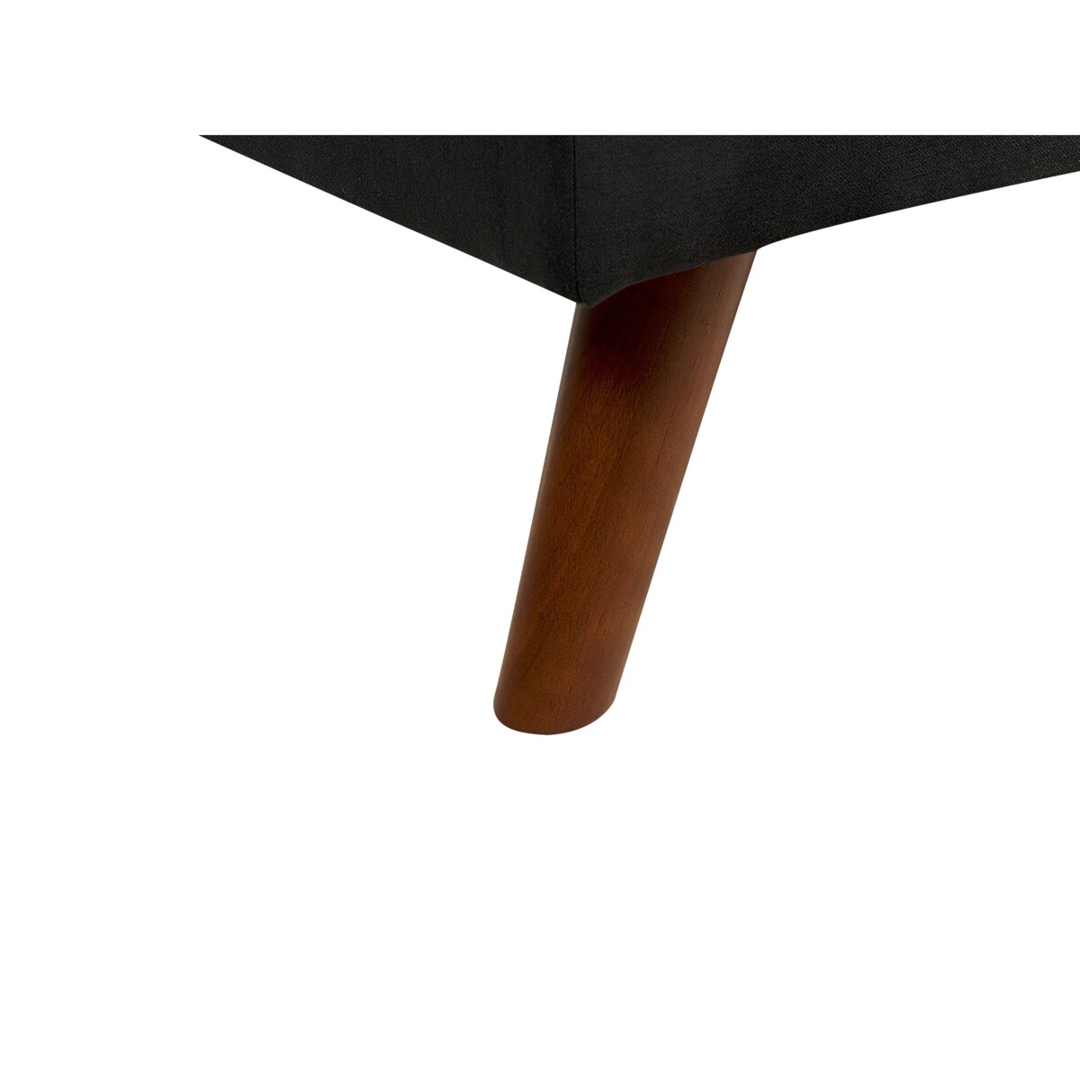 Sofa rozkładana czarna RONNE