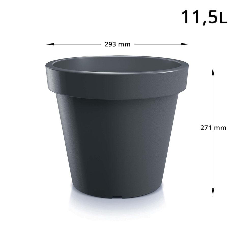 Donica Ogrodowa Okrągła Doniczka Na Taras 29,3 Cm