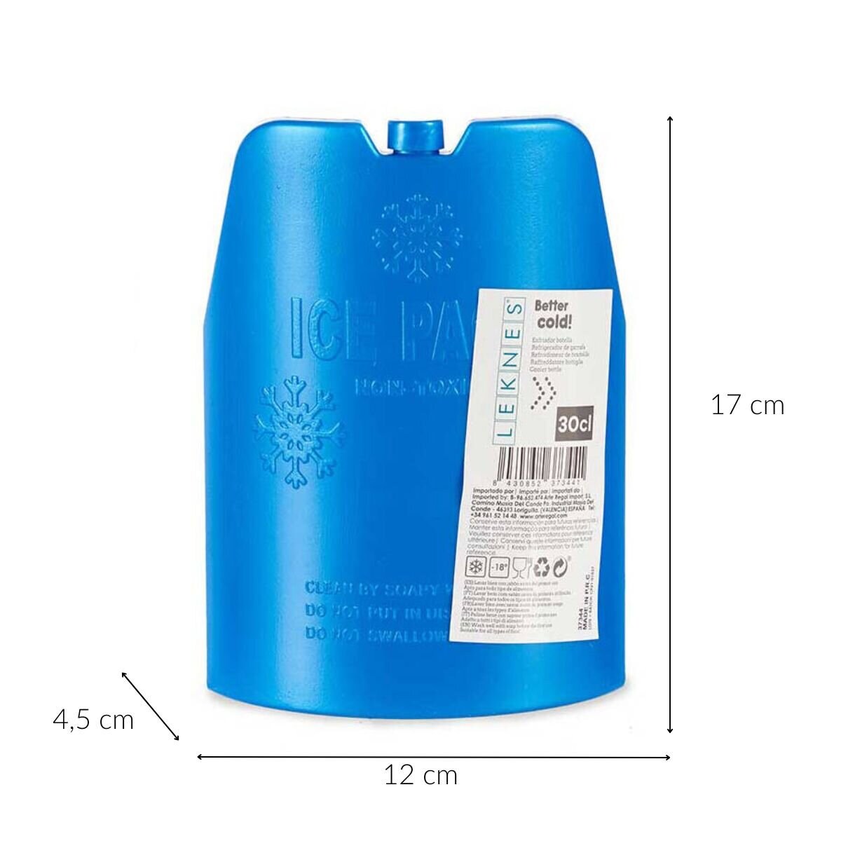 Wkład do lodówki turystycznej w kształcie butelki