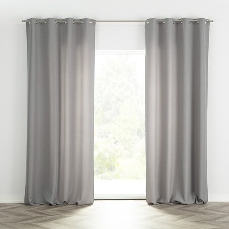 Zasłona BASIC na kółkach 140x280cm gołębi szary 1 szt. 140x280 szary