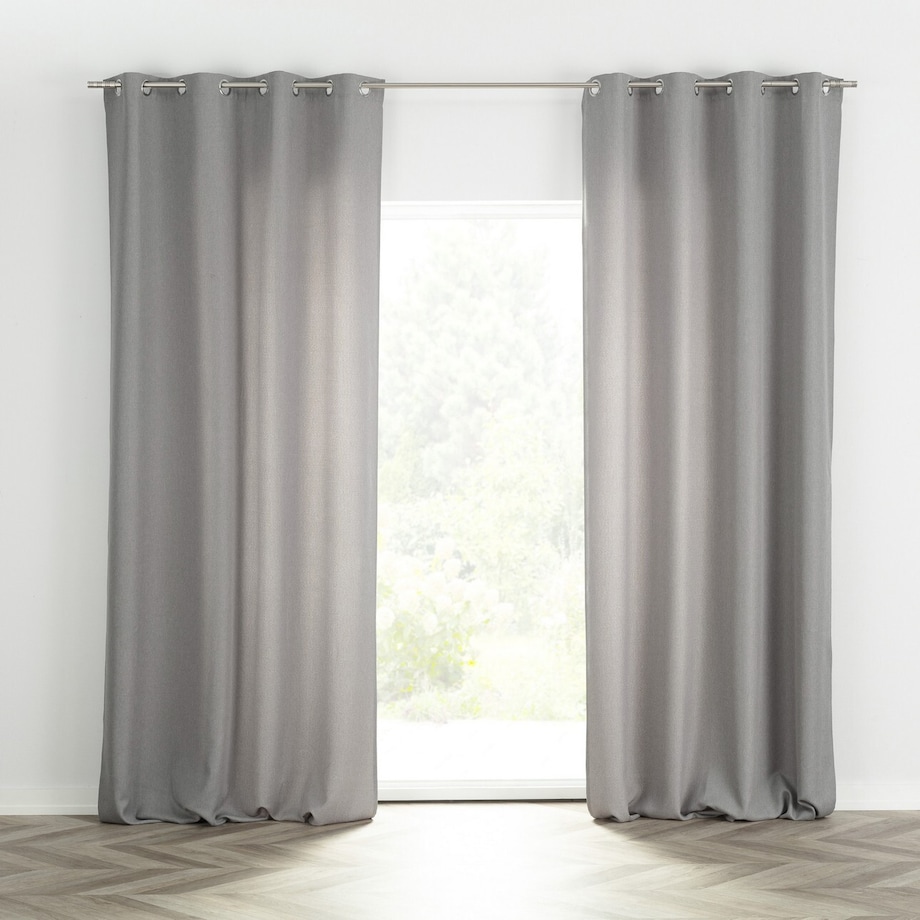 Zasłona BASIC na kółkach 140x280cm gołębi szary 1 szt. 140x280 szary