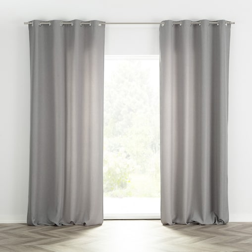 Zasłona BASIC na kółkach 140x280cm gołębi szary 1 szt. 140x280 szary