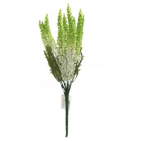 SZTUCZNY WRZOS GAŁĄZKA do bukietu stroika dodatek jesienny ZIELONY doniczki
