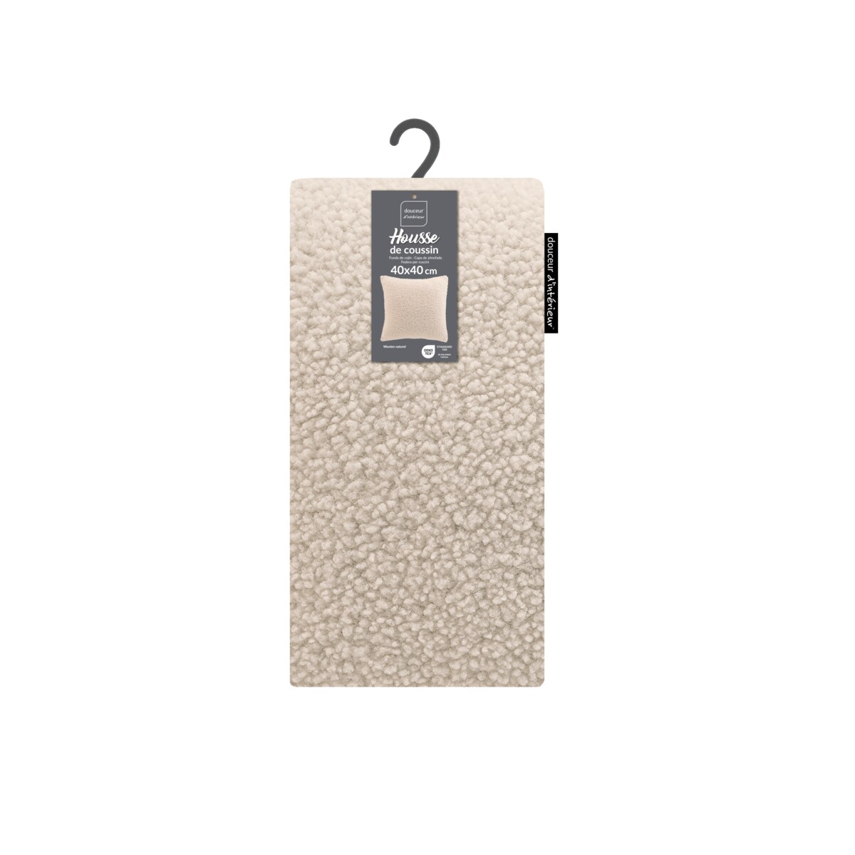 Poduszka dekoracyjna z wkładem 40 x 40 cm WOOLEN