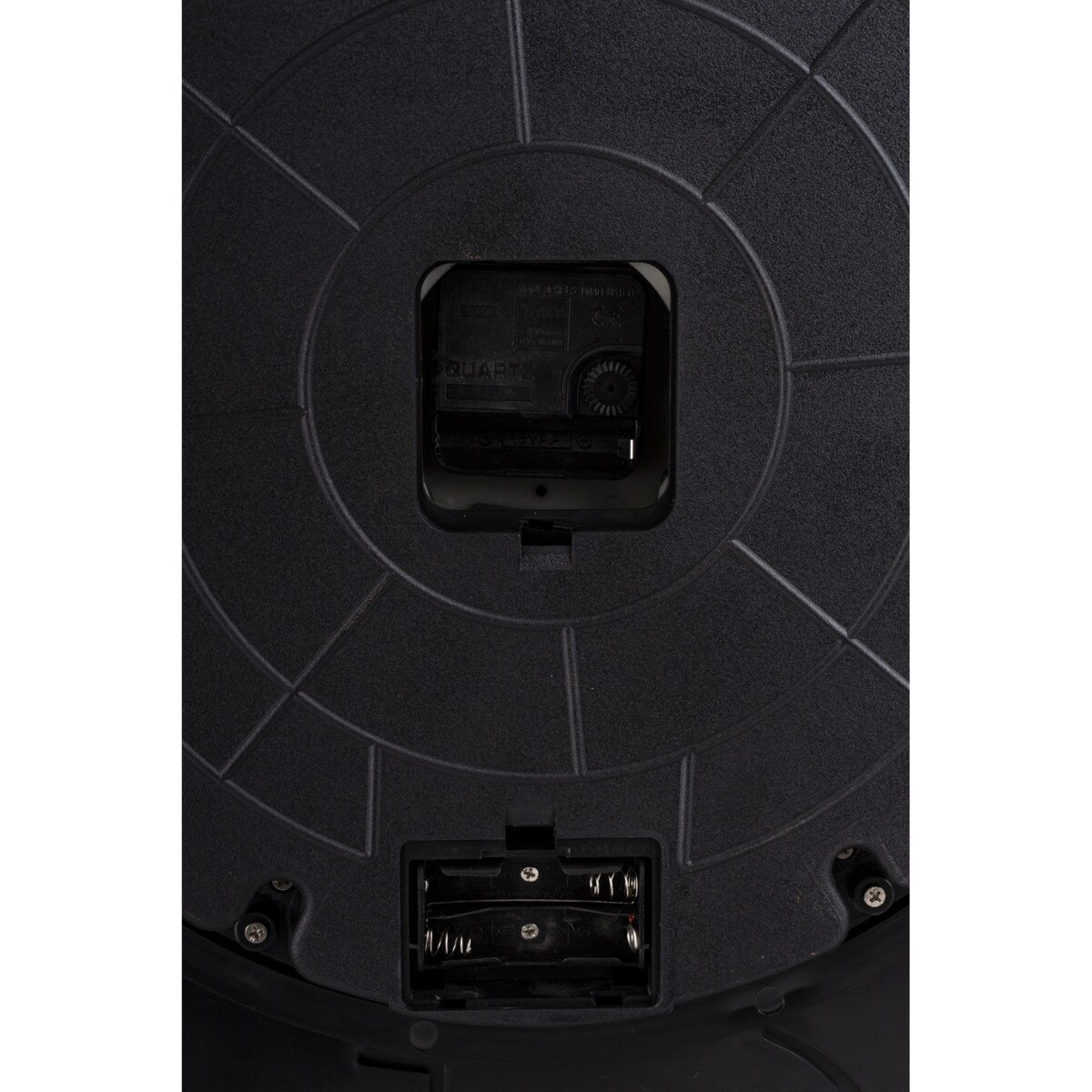 Zegar ścienny metalowy 66x66x9,5 cm OROGLIO czarny