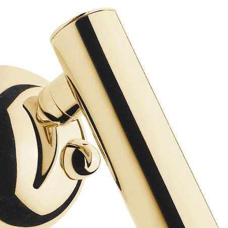 Minimalistyczna LAMPA ścienna LOYA W0461-01A-F7F7 Zumaline metalowa OPRAWA kinkiet LED 5W 3000K złoty matowy