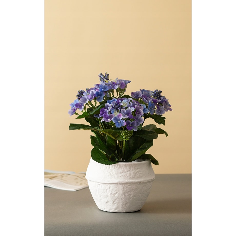 DONICA JULIE terakota biały mat śr. 16cm