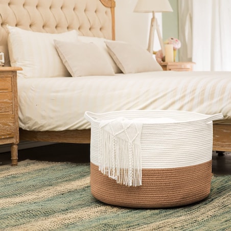 Kosz Naturalny 55cm Pleciony 322162