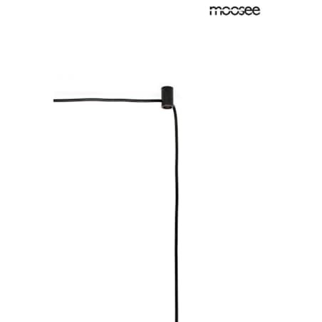 Lampa wisząca mocowana do ściany Bowl MSE010100173 biała czarna