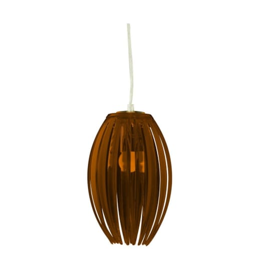 Lampa wisząca Candellux ABUKO 31-55043 kolorowy klosz akrylowy do sypialni i pokoju dziecka