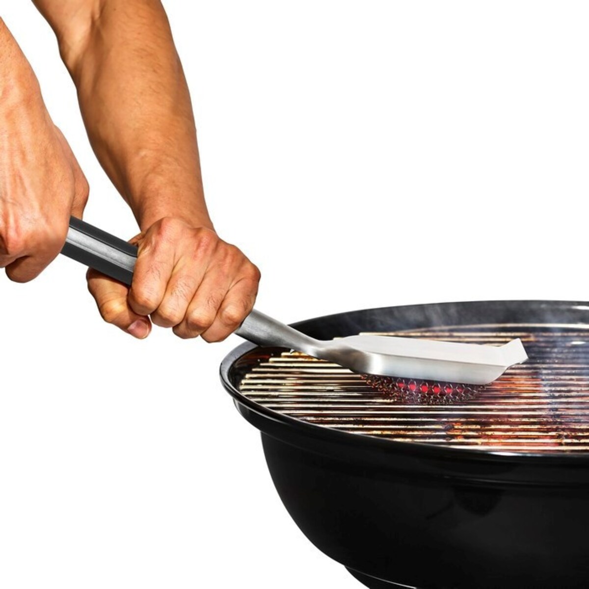 Skrobak 2w1 do rusztów stalowy Good Grips, 51.3 x 7.8 cm, Oxo