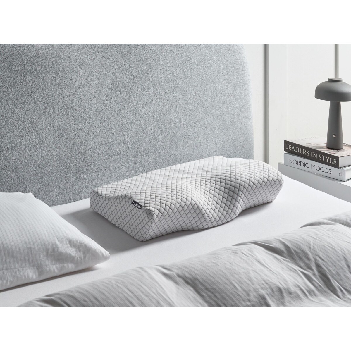 Poduszka ELGON Niska Pianka memory 30 x 50 cm Biały